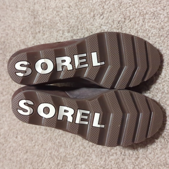 NWOT Sorel Joan of Arctic Wedge II Zip Booties Size 8.5/39.5 - Picture 8 of 8